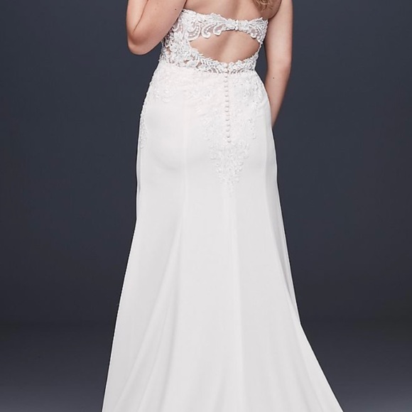 White wedding dress